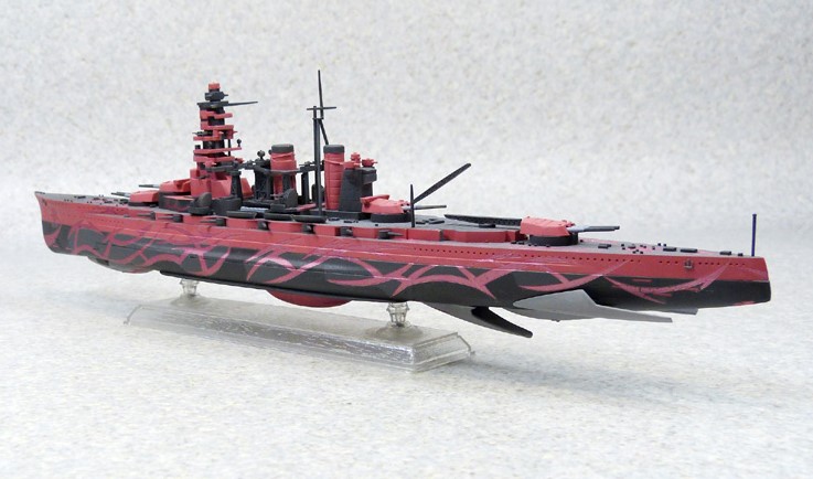 Arpeggio of Blue Steel Battleship HIEI 1:700 Model Kit Aoshima Hasegawa 017791